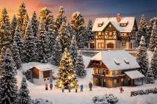 Faller 190031 - H0 - FALLER Figuren-Adventskalender 2026